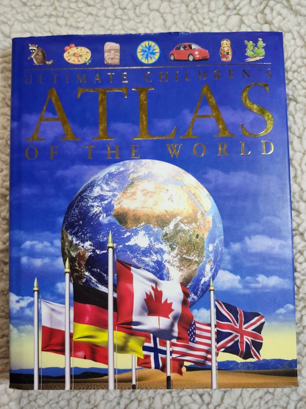 Parragon Ultimate Childrens Atlas of the World Hardcover 2003 Kids Geography